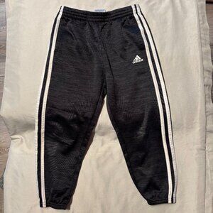 Adidas Black Track Pants for Boys size 6